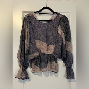 Bb Dakota Peplum Blouse